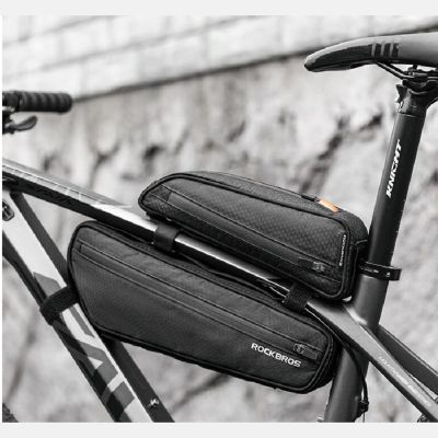 2. Rockbros torba rowerowa na ramę dwuczęściowa