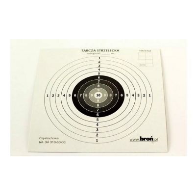 5. Tarcze papierowe 14x14 cm 100 szt.