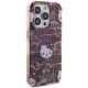 4. Etui Hello Kitty IML Tags Graffiti na iPhone 13 Pro / 13 - różowe