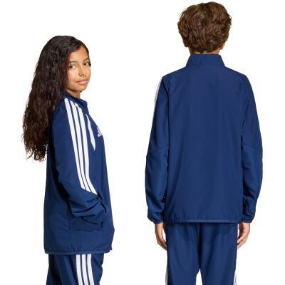 11. Bluza dla dzieci adidas Tiro 26 League Presentation granatowa KA6414