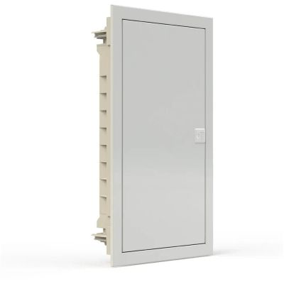 Plastikowa obudowa instalacyjna z drzwiami metalowymi, podtynkowa, IP40, 3 rzędy, 36 modułów Noark PMF 36 107103