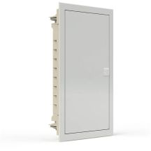 Plastikowa obudowa instalacyjna z drzwiami metalowymi, podtynkowa, IP40, 3 rzędy, 36 modułów Noark PMF 36 107103