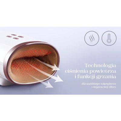 6. Extralink Lifestyle Hand Massager 01 | Masażer do dłoni | 5W, USB Typ C