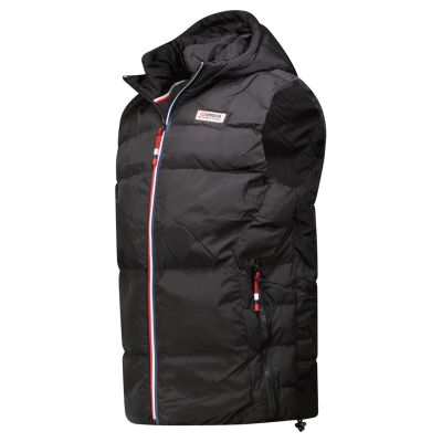 4. Kamizelka męska Geographical Norway VITO BLACK DB MEN 001 (WZ6238H/GN-BLACK)