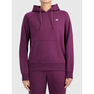 Bluza z kapturem nierozpinana damska 4F 4FWAW26TSWSF2674-60S