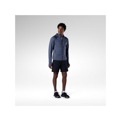 4. Bluza męska ROSSIGNOL M Textured Hoodie Mid Layer szara