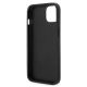 7. Etui Karl Lagerfeld Glitter Plaque Logo na iPhone 14 Plus - srebrne