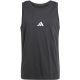 2. Koszulka męska adidas Essentials Small Logo Tank czarna JE8986