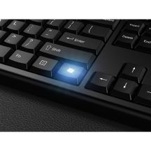 Kensington KM270 EQ klawiatura RF Wireless + Bluetooth Czarny