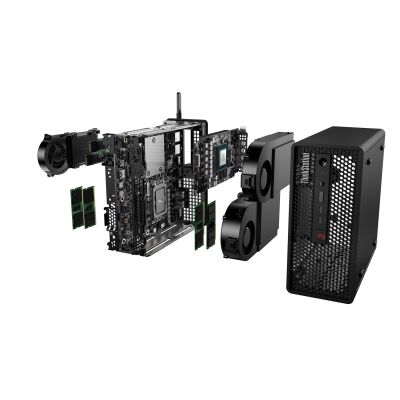 12. Lenovo ThinkStation P3 Ultra SFF Intel® Core™ i7 i7-13700K 32 GB DDR5-SDRAM 512 GB SSD Ubuntu Linux Stanowisko