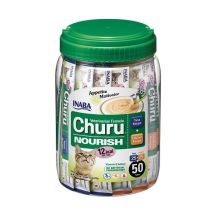 Przysmak Inaba CHURU NOURISH Tuńczyk i kurczak dla kota 50x14g