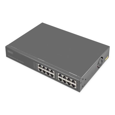 7. Digitus Injektor 8-portowy Gigabit Ethernet PoE+, 802.3bt, 250 W
