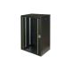 11. Digitus Szafa sieciowa wisząca Unique 19" 20U rack 600x450, drzwi szyba, czarny, niedzielona, złożona, 100kg