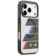 4. Etui BMW M IML Metal Buttons Tricolor Lines MagSafe na iPhone 17 Pro Max - szare