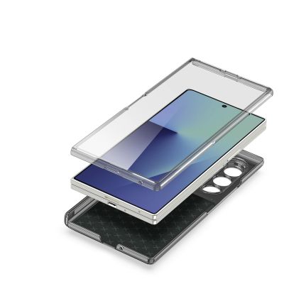 9. Etui Dux Ducis Stex na Samsung Galaxy Z Fold 7z podstawką 360° - czarne