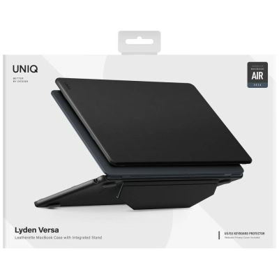7. Etui UNIQ Lyden Versa na MacBook Air 13" 2022 / 2024 / 2025 / 2026 - czarne