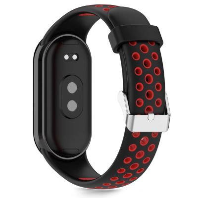 2. Pasek Tech-Protect IconBand Air na Xiaomi Smart Band 8 / 9 / 10 / NFC - czarno-czerwony