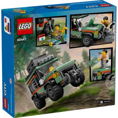 2. LEGO CITY 60447 Górska ciężarówka terenowa 4x4