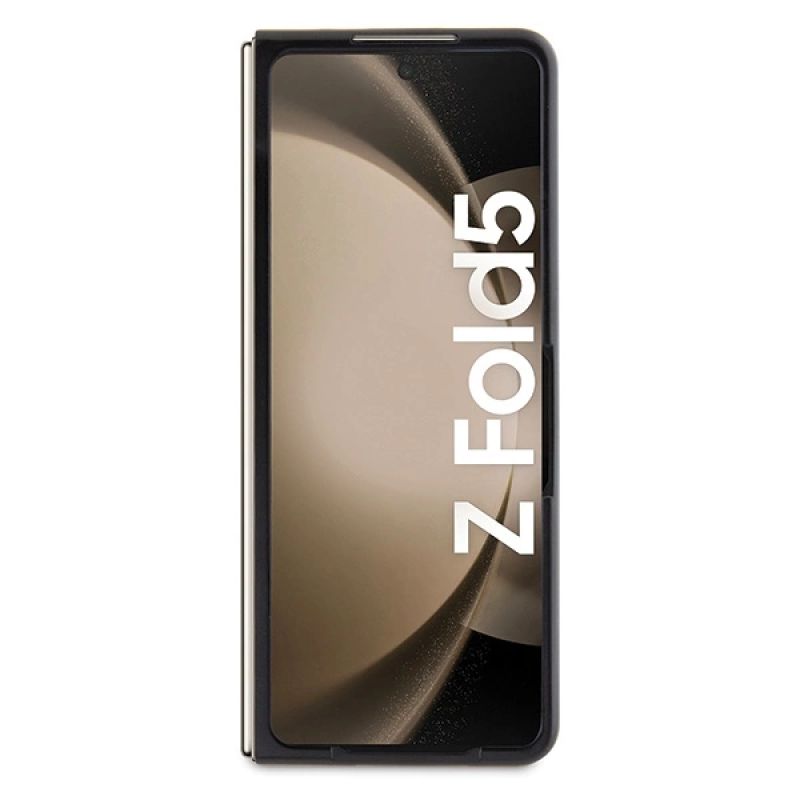 4. Etui Karl Lagerfeld Saffiano Monogram Ikonik Pin na Samsung Galaxy Z Fold 5 - czarne