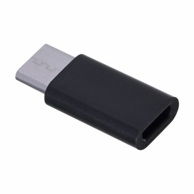 2. Adapter SAVIO AK-31/B (Micro USB F - USB typu C M; kolor czarny)