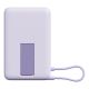 3. Xiaomi BHR08PAGL bank mocy Litowo-jonowa (Li-Ion) 5900 mAh Bezprzewodowe ładowanie Fioletowy