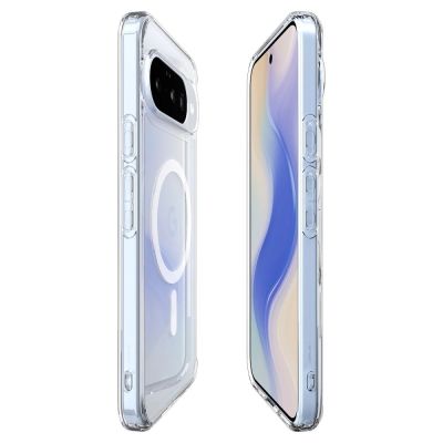 9. Etui Spigen Ultra Hybrid Mag MagSafe na Google Pixel 10 / 10 Pro - przezroczysto-białe