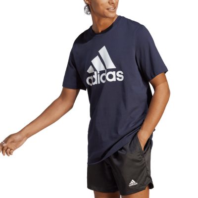 13. Koszulka adidas Essentials Single Jersey 3-Stripes Tee M IC9348