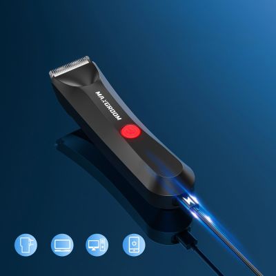 7. Trymer MAXGROOM RFCD-9087 wielofunkcyjny z lampką LED - czarny