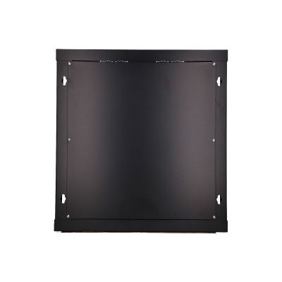 4. Extralink Szafa rack 12U 600x450 Czarna montowana na ścianie