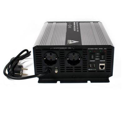 4. Zasilacz awaryjny (UPS + AVR) 12V UPS-2000SR Sinus 2000W/1000W 12V/230V