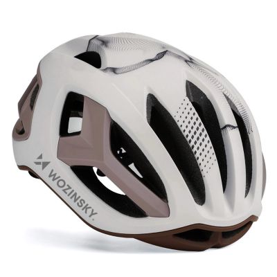 3. Kask rowerowy szosowy Wozinsky ultracienki 57-62 cm - taupe
