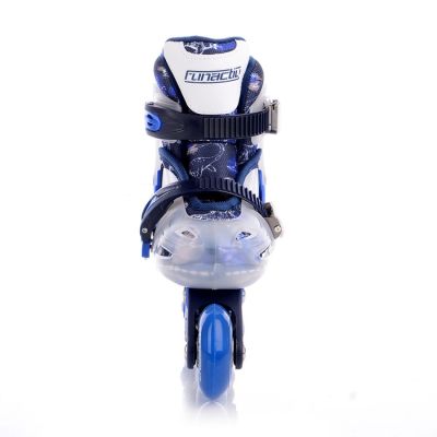 3. Łyżwy./Rolki/Wrotki regulowane FunActiv Adapt Led 4w1 Boy
