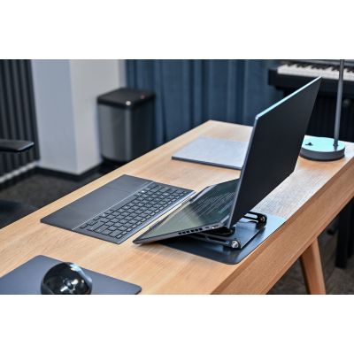 14. MEDIA-TECH REGULOWANA, OBRACANA, ERGONOMICZNA PODSTAWKA POD LAPTOPA LAPTOP STAND ROTO MT2662