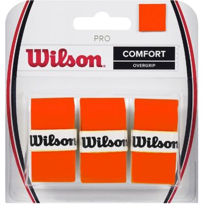 2. Owijka Wilson Pro Comfort Overgrip pomarańczowe WRZ470820