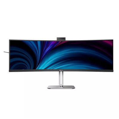 57. Philips 49B2U6900CH/00 monitor komputerowy 124 cm (48.8") 5120 x 1440 px Dual QHD LCD Czarny