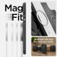 11. Etui Spigen Mag Armor MagSafe na iPhone 15 - czarny mat