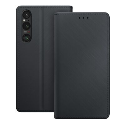 13. Etui z klapką 3mk Wallet Case na Sony Xperia 1 V - czarne