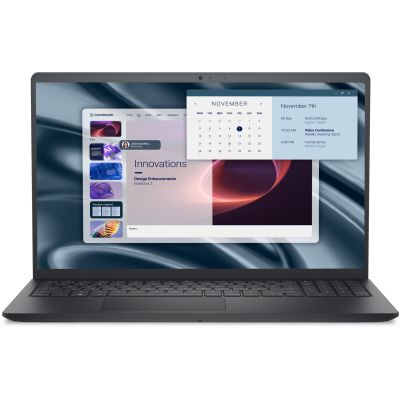 11. DELL PV15255 AMD Ryzen™ 5 7520U Laptop 39,6 cm (15.6") Full HD 8 GB LPDDR5-SDRAM 512 GB SSD Wi-Fi 5 (802.11ac) Windows 11 Pro Czarny