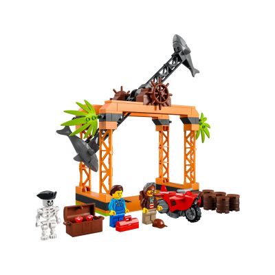 3. LEGO City 60342 Wyzwanie kaskaderskie: atak rekina