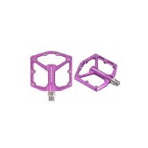Rockbros pedały rowerowe platformowe fioletowe