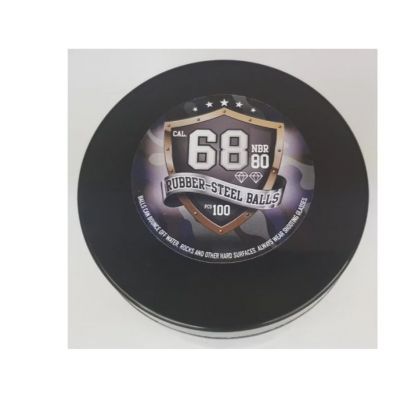 3. Kule gumowo-metalowe Guard Power kal.68 100szt