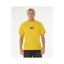 Koszulka męska RIP CURL Medina Inner Vision Spray Tee żółta