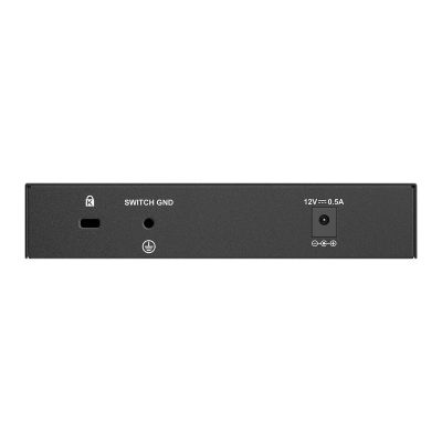 3. Switch sieciowy D-Link DMS-107/E łącza sieciowe Nie zarządzany Gigabit Ethernet (10/100/1000) Czarny