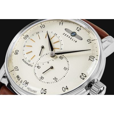 4. Zegarek Męski ZEPPELIN New Captain's Line Automatic 8662-1 + BOX