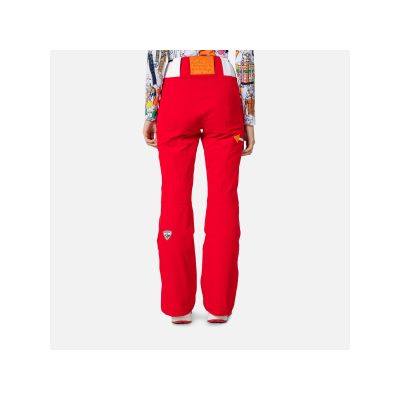 14. Spodnie Rossignol W Pilot Str Pant czerwony