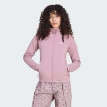 Bluza damska adidas TERREX Xperior CLIMAWARM+ Ventknit Fleece Hooded Jacket - magic mauve rozmiar: l