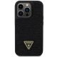 3. Etui Guess Rhinestone Triangle na iPhone 14 Pro - czarne