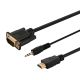 SAVIO KABLE/ADAPTER HDMI-VGA CL-198