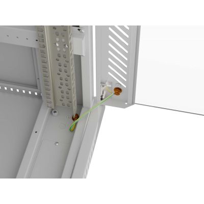 12. LANBERG SZAFA STOJĄCA RACK 19" 22U 600X600 SZARA