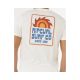 4. Koszulka męska RIP CURL Pacific Rinse Sunrise Tee biała